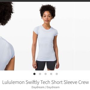 lululemon daydream Swiftly Tech Short Sleeve Crew size 6